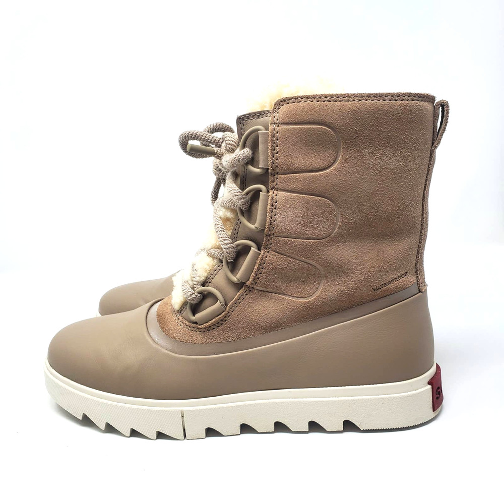 Sorel Tan Ankle Boots